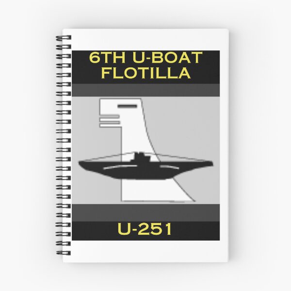 Item preview, U-251 (6th U-Boat Flotilla) designed and sold by CraftTee.