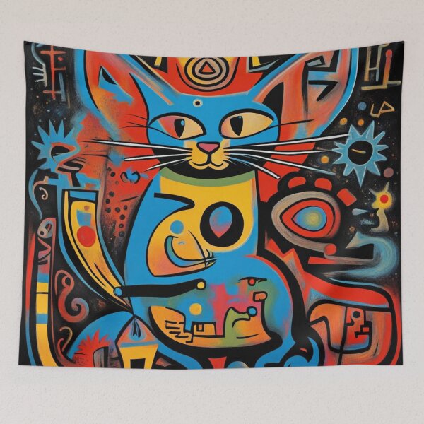 Item preview, The Cat Who dreamt Of Long Ears designed and sold by Owl-o-the-wisp.