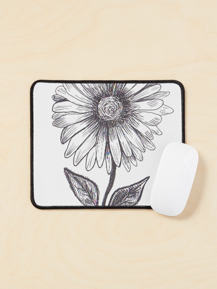 Thumbnail 1 of 5, Mouse Pad, Flower designed and sold by PlantBased40.