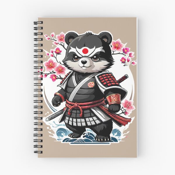 Item preview, Japanese Samurai Panda Tattoo, Kawaii Ninja Panda designed and sold by TaevasDesign.