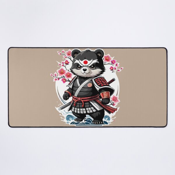 Item preview, Japanese Samurai Panda Tattoo, Kawaii Ninja Panda designed and sold by TaevasDesign.