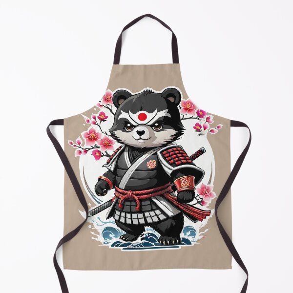 Item preview, Japanese Samurai Panda Tattoo, Kawaii Ninja Panda designed and sold by TaevasDesign.