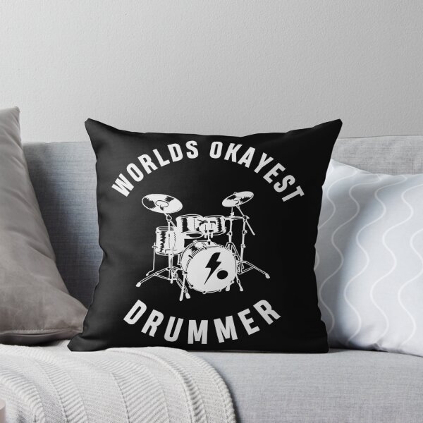 Item preview, Worlds Okayest Drummer | Musician Band Pop Bass Player designed and sold by tmerchtrends.
