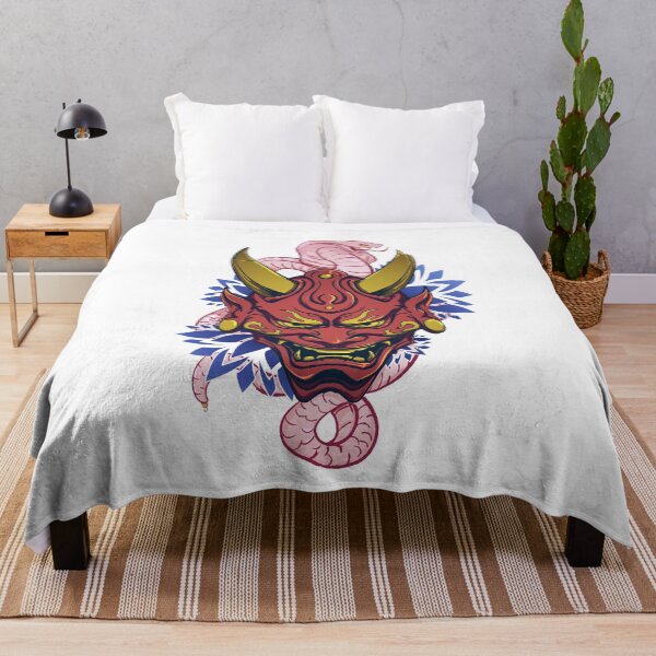 Item preview, Japanese Aesthetics Hannya Mask Snake Kobra Oni Demon designed and sold by PVSKI.
