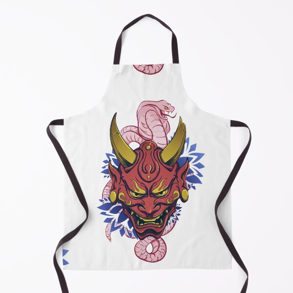 Artikelvorschau, Japanische Ästhetik Hannya Maske Schlange Kobra Oni Dämon entworfen und verkauft von PVSKI.