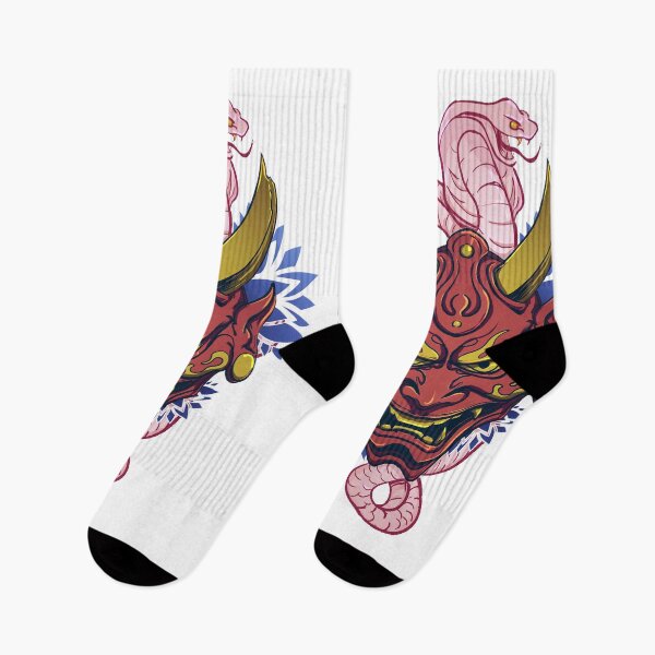 Item preview, Japanese Aesthetics Hannya Mask Snake Kobra Oni Demon designed and sold by PVSKI.