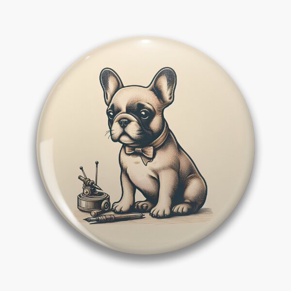 Item preview, French Bulldog Illustration Whimsy designed and sold by PawspectCreate.
