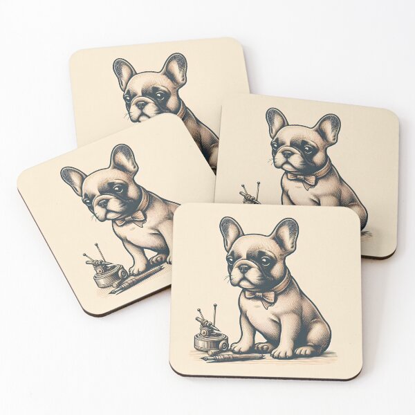 Item preview, French Bulldog Illustration Whimsy designed and sold by PawspectCreate.