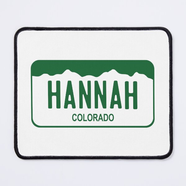 Item preview, Colorado License Plate - Hannah designed and sold by rracheell.