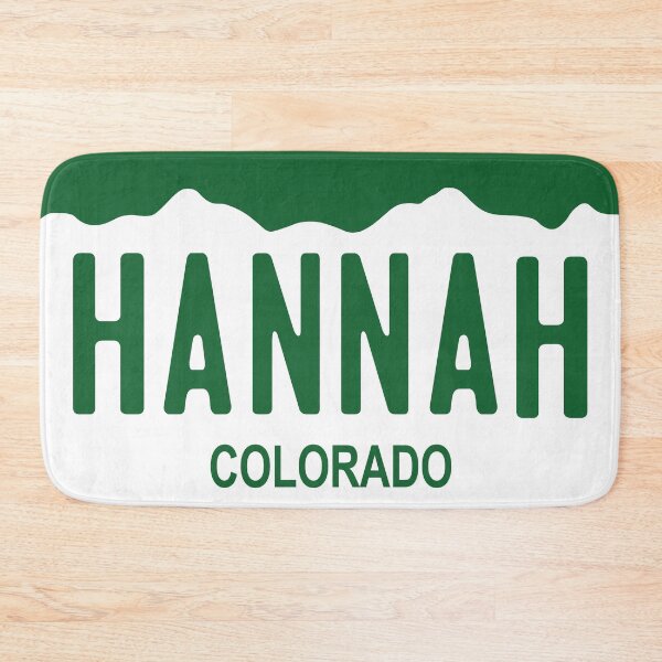Item preview, Colorado License Plate - Hannah designed and sold by rracheell.