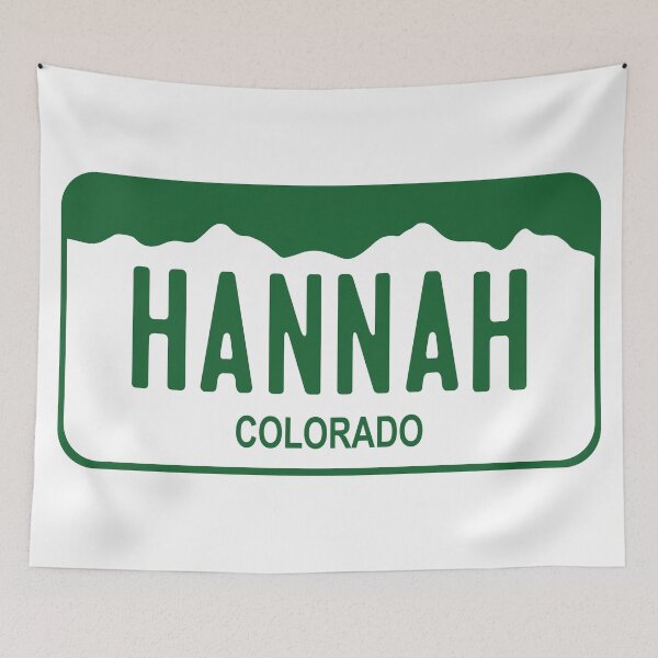 Item preview, Colorado License Plate - Hannah designed and sold by rracheell.