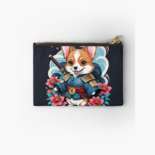Item preview, Japanese Samurai Corgi Tattoo, Kawaii Ninja Corgi designed and sold by TaevasDesign.