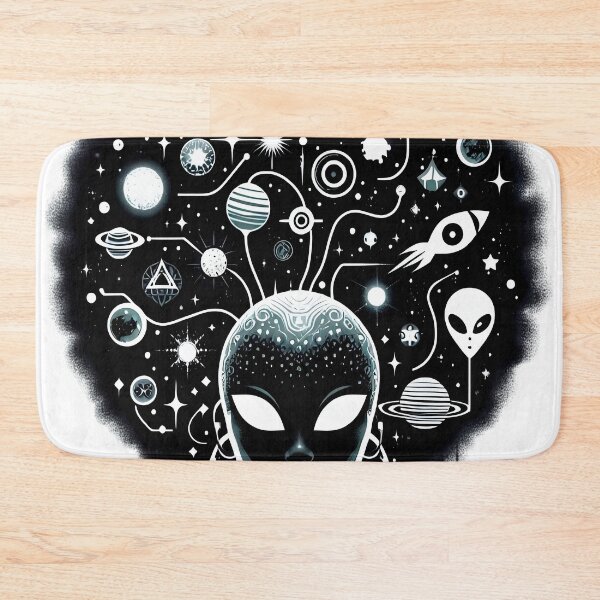 Item preview, Afrofuturism Afro Girl African Art designed and sold by KitonicTees.