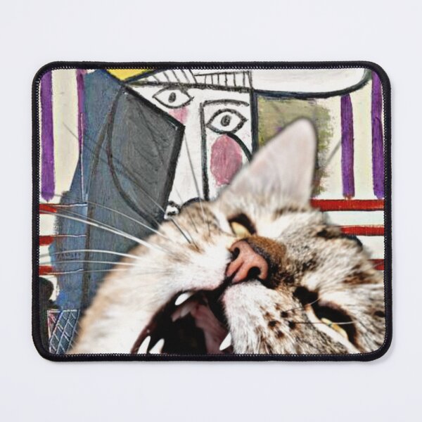 Item preview, Fine art cat meme designed and sold by Flowerslaps.