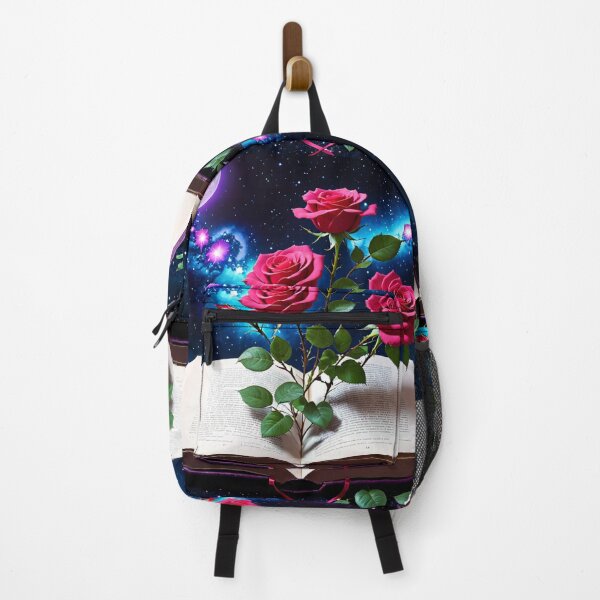 Item preview, Roses and Books in space designed and sold by Planetporridge.