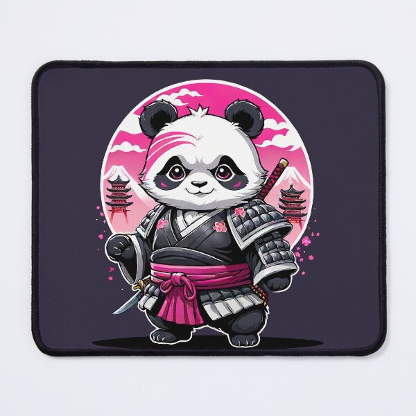 Item preview, Japanese Samurai Panda Tattoo, Kawaii Ninja Panda designed and sold by TaevasDesign.