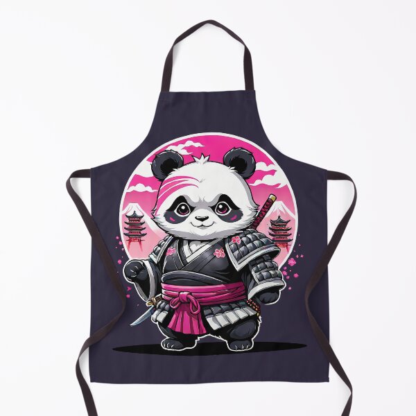 Item preview, Japanese Samurai Panda Tattoo, Kawaii Ninja Panda designed and sold by TaevasDesign.