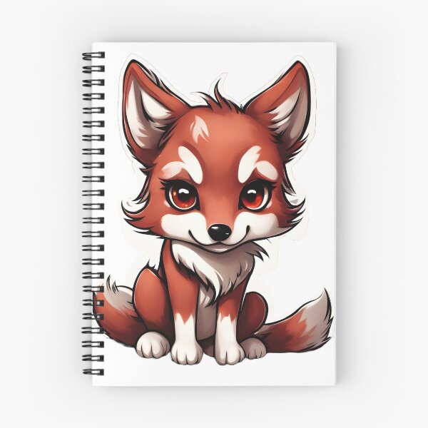 Item preview, Red Wolf Chibi designed and sold by The-Chibi-Store.