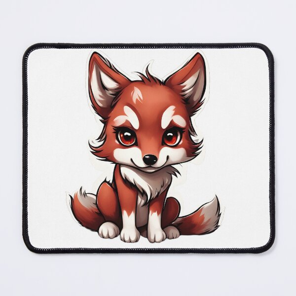 Item preview, Red Wolf Chibi designed and sold by The-Chibi-Store.