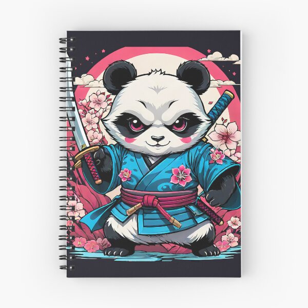 Item preview, Japanese Samurai Panda Tattoo, Kawaii Ninja Panda designed and sold by TaevasDesign.