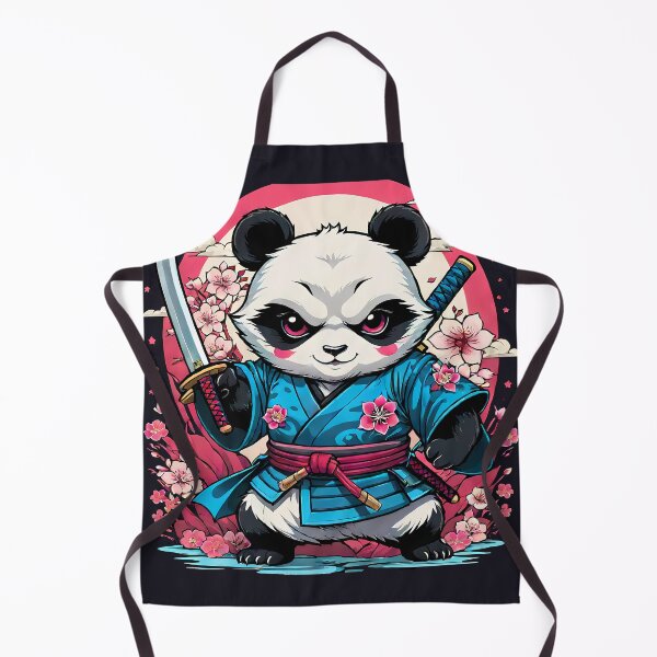 Item preview, Japanese Samurai Panda Tattoo, Kawaii Ninja Panda designed and sold by TaevasDesign.