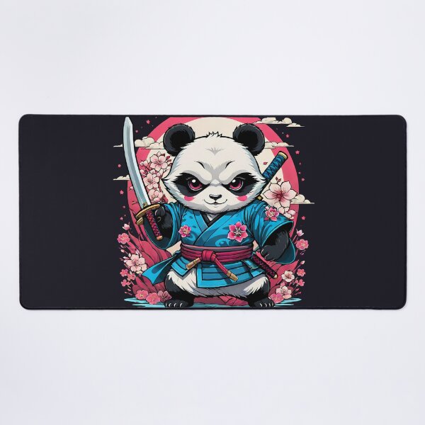 Item preview, Japanese Samurai Panda Tattoo, Kawaii Ninja Panda designed and sold by TaevasDesign.