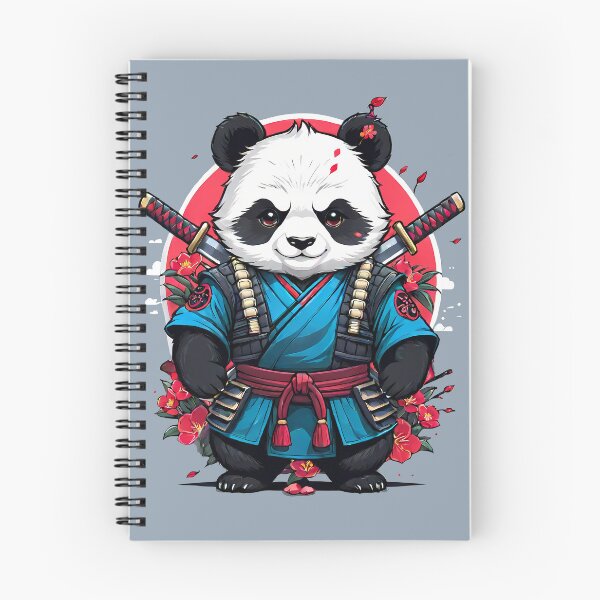 Item preview, Japanese Samurai Panda Tattoo, Kawaii Ninja Panda designed and sold by TaevasDesign.