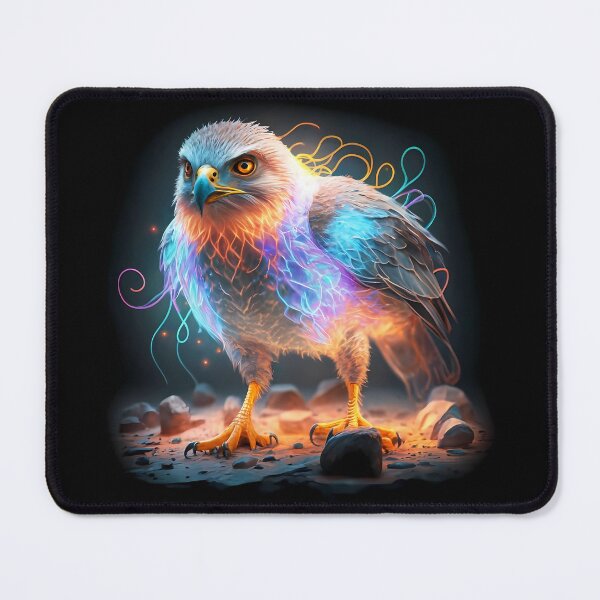 Item preview, 3D illustration of a multicolored bird designed and sold by ArteDelCine.