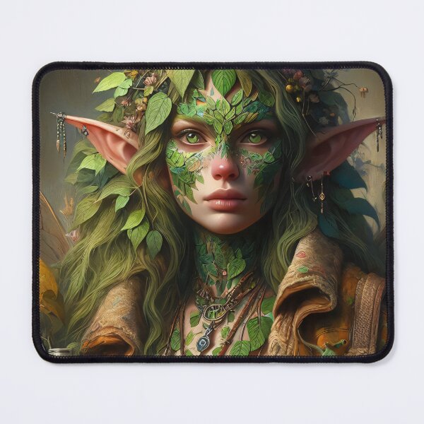 Item preview, A fairy with leaves and tinctures designed and sold by faefreaks.