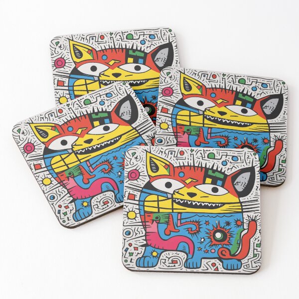 Item preview, The Tattooed Cat  designed and sold by Owl-o-the-wisp.