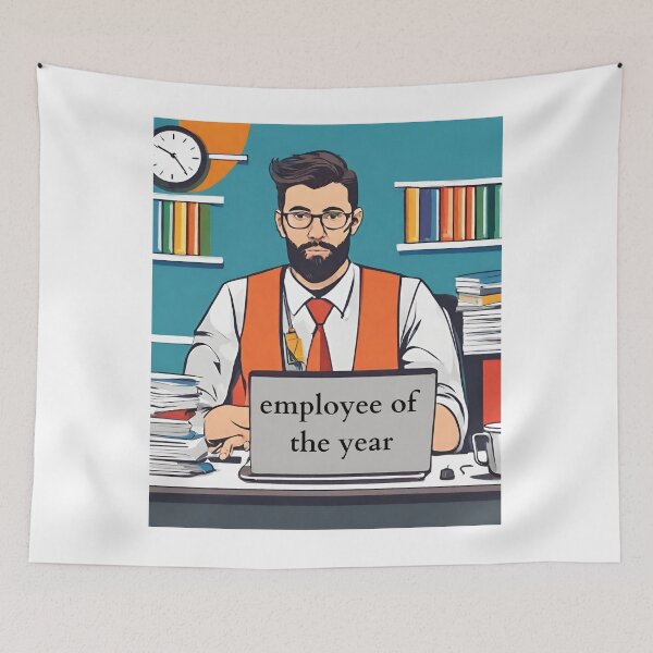 Item preview, employee of the year designed and sold by CrazyButterfly1.
