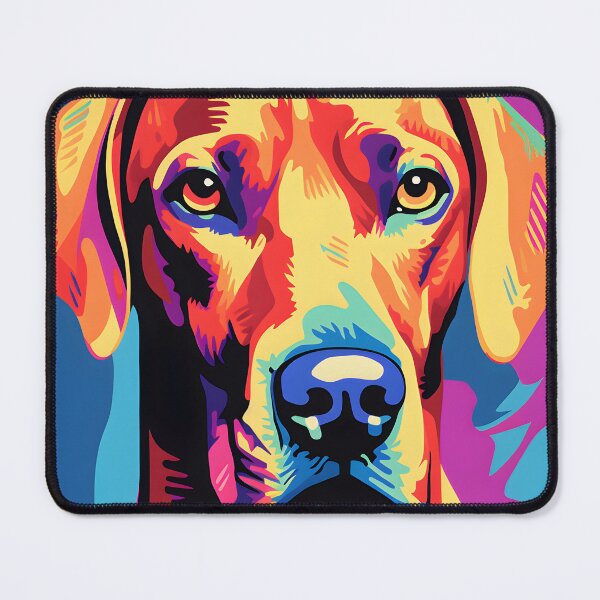 Item preview, Rhodesian ridgeback dog portraits drawing. animal colorful. Animal throw pillow. designed and sold by formform.