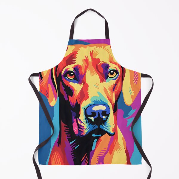 Item preview, Rhodesian ridgeback dog portraits drawing. animal colorful. Animal throw pillow.  designed and sold by formform.