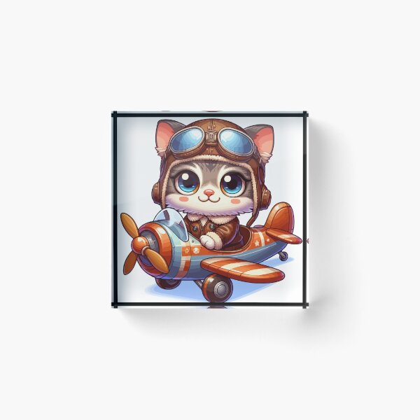 Item preview, The Kitten Who Conquered the Sky designed and sold by Gacram.