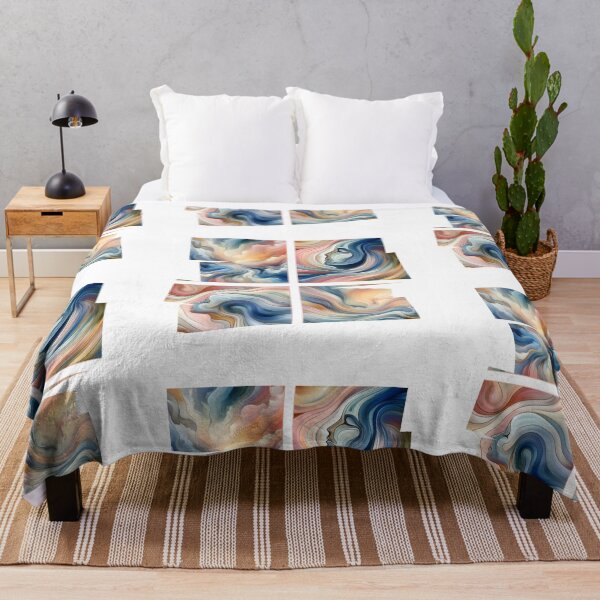 Item preview, Abstract artpiece, fantasy women face, pastell  designed and sold by Coolparrotgirl.