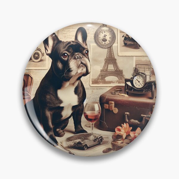 Item preview, French Bulldog Cartoon Whirlwind designed and sold by PawspectCreate.