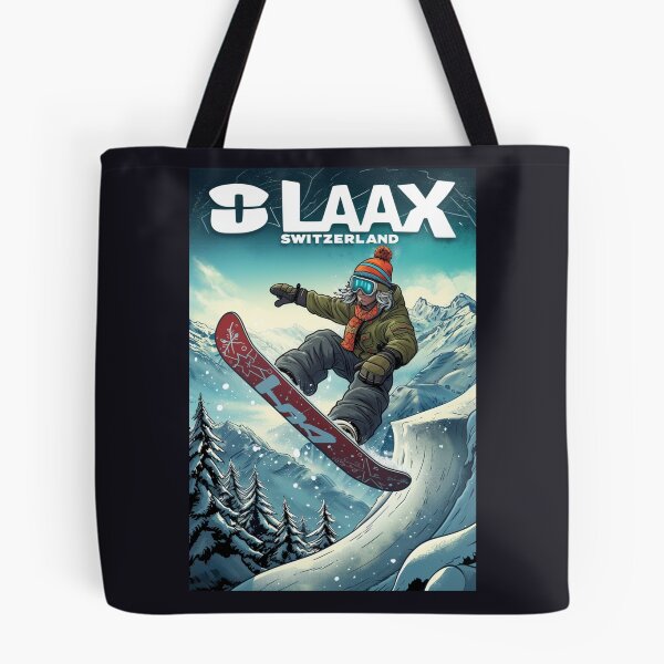 Item preview, Laax Switzerland Snowboard designed and sold by StudioRedKoala.