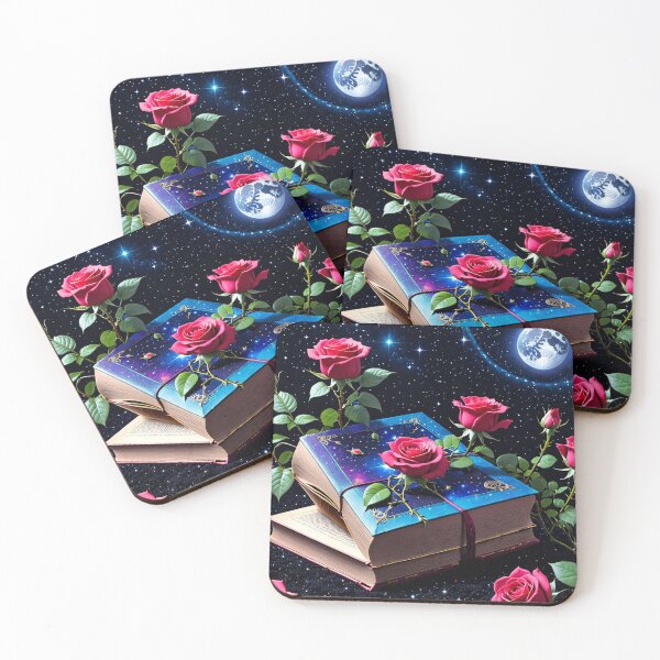 Item preview, Space Book with Roses designed and sold by Planetporridge.