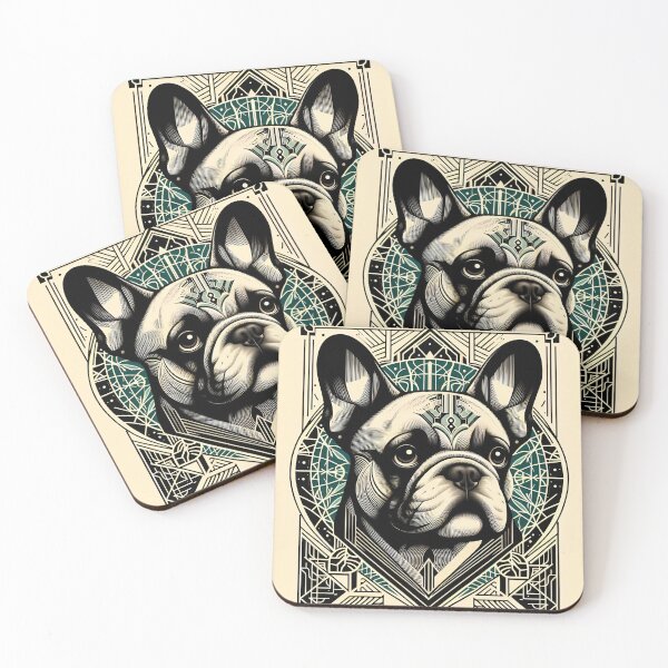 Item preview, Vintage French Bulldog Elegance designed and sold by PawspectCreate.