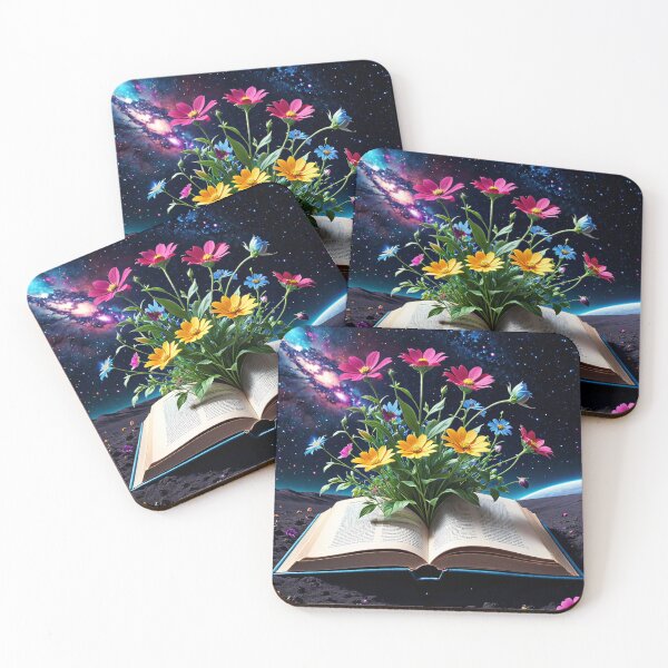 Item preview, Botany and Books Flowers designed and sold by Planetporridge.
