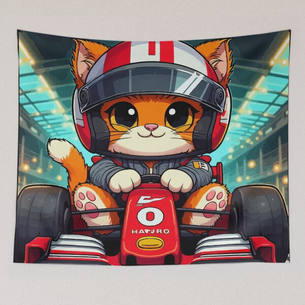 Item preview, The Kitten that Conquered Formula 1 designed and sold by Gacram.