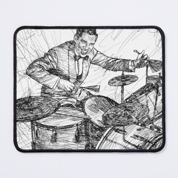 Item preview, BUDDY RICH ink portrait designed and sold by lautir.