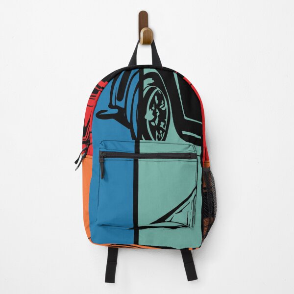 Item preview, Classic car on a retro colors palette and text designed and sold by Y0ussefrizk.