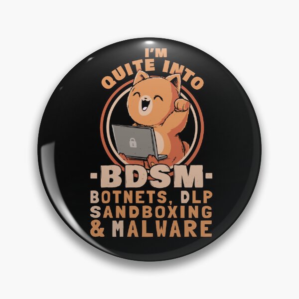 Item preview, Cybersecurity BDSM - Botnets, DLP, Sandboxing & Malware designed and sold by Nerd Shizzle.