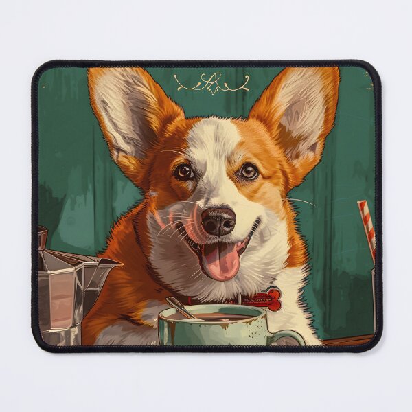 Item preview, 40 Party Crew - 40 Year Old 1984 Funny Corgi Dog Coffee 40th Birthday designed and sold by SecretDicer.