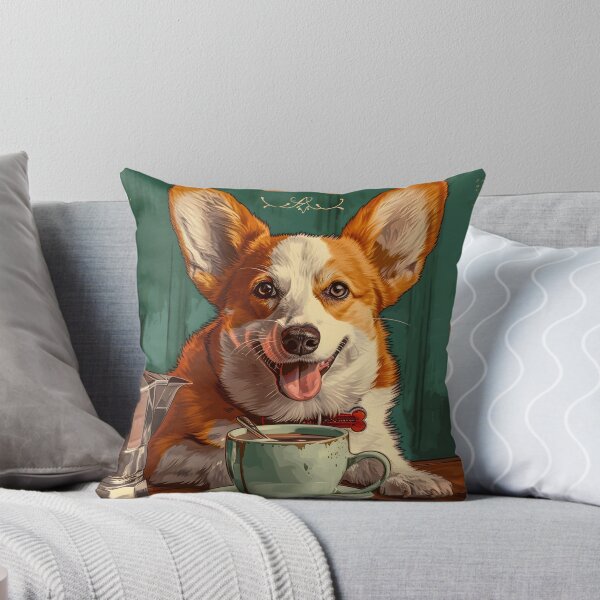 Item preview, 40 Party Crew - 40 Year Old 1984 Funny Corgi Dog Coffee 40th Birthday designed and sold by SecretDicer.