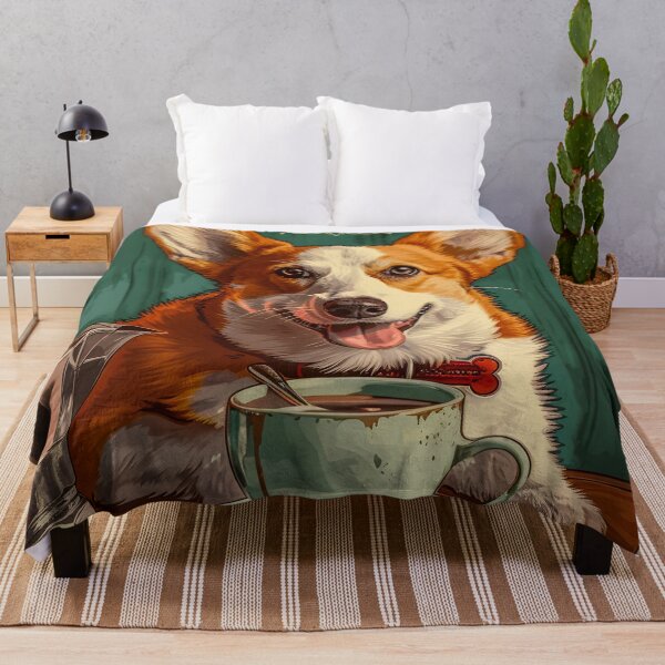 Item preview, 40 Party Crew - 40 Year Old 1984 Funny Corgi Dog Coffee 40th Birthday designed and sold by SecretDicer.