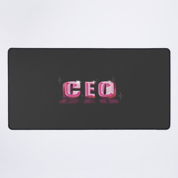 Item preview, CEO 3D Pink Lettering designed and sold by AMGraphicStudio.
