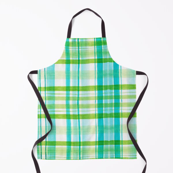 Item preview, Watercolor Plaid Pattern #1 Green and Blue designed and sold by andrebalest.art.