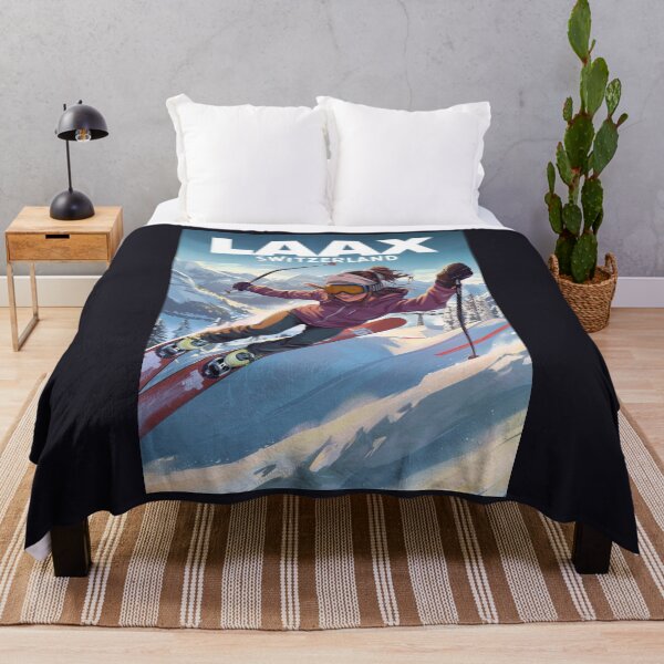 Item preview, Laax Switzerland Snowboard designed and sold by StudioRedKoala.